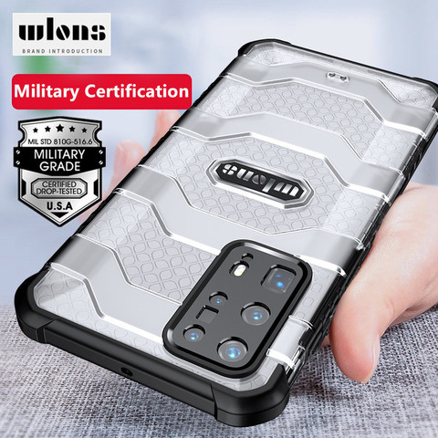 Funda de protección resistente militar Wlons para Huawei P40 Pro + P40Pro P 40, protección anticaídas ► Foto 1/6