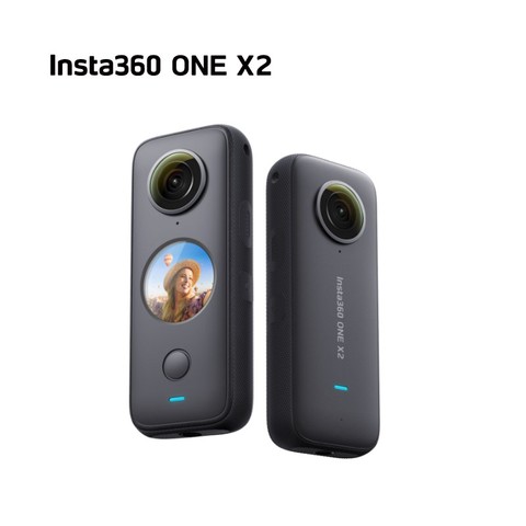 Insta360 One X2 Sport-Cámara de Acción panorámica, vídeo 5,7 K, 10M, estabilizador de flujo a prueba de agua, batería de 1630mAh ► Foto 1/6