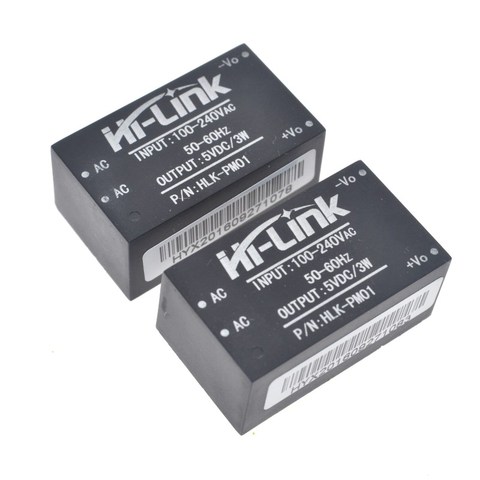 HLK-PM01 PM03 2M03 2M05 5M03 5M05 módulo de fuente de alimentación de interruptor, 2W 3W 5W Mini módulos de reducción AC-DC 220V a 3V 3,3 V 5V 12V 24V ► Foto 1/4