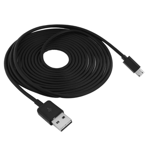 Cable de carga Cable cargador micro-USB de 5m para hua-wei xiao-mi teléfono móvil tableta PC banco de energía DVR Cámara ► Foto 1/6