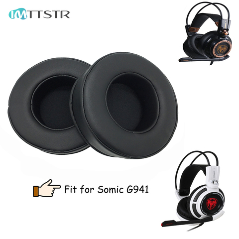 IMTTSTR 3cm almohadillas para Somic G941 auriculares almohadillas orejera funda de cojín de tazas ► Foto 1/6