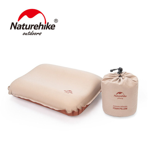 Naturehike-almohada inflable automática 3D, cómoda, de espuma, protección del cuello, para acampar al aire libre, para dormir, NH21ZT001 ► Foto 1/6