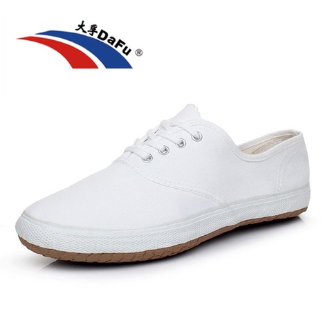 Dafu-zapatillas de deporte blancas para hombre y mujer, zapatos Retro de artes marciales, kung-fu, novedad de 2022 ► Foto 1/6