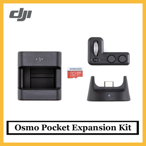 DJI Osmo-Kit de expansión de bolsillo, controlador de rueda, módulo inalámbrico, accesorio de montaje, tarjeta MicroSD para Osmo Pocket ► Foto 1/5