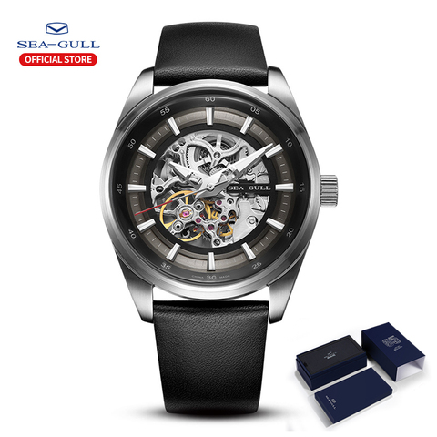 Seagull-Reloj de negocios para hombre, luminoso, resistente al agua, automático, mecánico, 819.92.6076H ► Foto 1/6