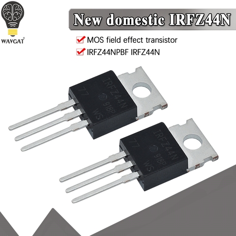 Transistores de alta potencia Mosfet IRFZ44N TO220, kit de transistores IRFZ44 a-220, IRFZ44NPBF 49A 55V, transistor de efecto de campo ► Foto 1/6