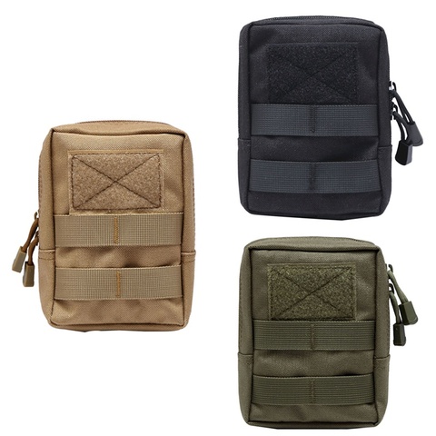 Sistema Molle táctico, bolsa médica 1000D utilidad EDC, accesorio de herramienta, paquete de cintura, funda de teléfono, bolsa de caza Airsoft ► Foto 1/6