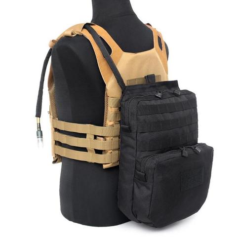 Mochila táctica Molle militar para hidratación de agua, bolsa Airsoft de combate, para caza, chaleco resistente ► Foto 1/6