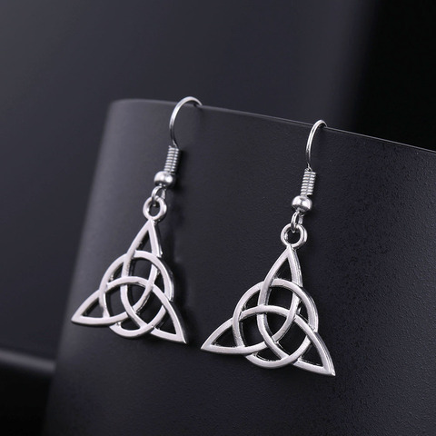 Sipuris nudos celtas pendientes para las mujeres de moda gótico Wicca Viking pendientes moda Boho Bien joyas de amuleto 2022 ► Foto 1/6