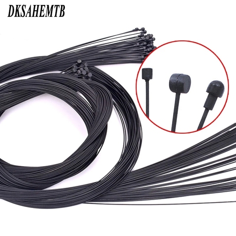 DKSAHEMTB, Cable de bicicleta de cambio revestido, MTB, carretera, parte delantera, trasera, línea de freno de bicicleta, desviador, núcleo, cuerda de alambre, accesorios de ciclismo ► Foto 1/6