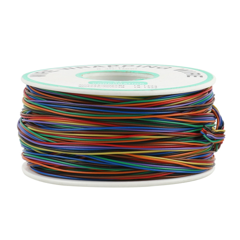 Envío gratis más nuevo 8 color de alambre 200 metros AWG30 Cable bien Alambre de alambre de puente ► Foto 1/3