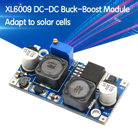 Buck-boost DC-DC-Convertidor de reducción ajustable, módulo XL6009, voltaje Solar ► Foto 1/5