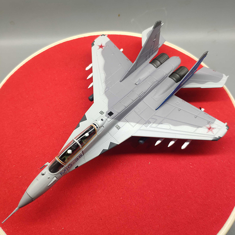 Modelo de caza MIG35 a escala 1/100, modelo de avión de combate de Rusia, Fulcrum MIG-35, juguetes para mostrar colecciones ► Foto 1/5