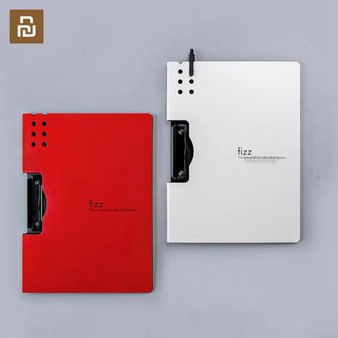 Nuevo Xiaomi Fizz Horizontal A4 carpeta textura mate almohadilla portátil pluma bandeja espesa maletín escuela Oficina suministros ► Foto 1/6