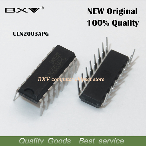 10PCS ULN2003AN DIP16 ULN2003A DIP-16 ULN2003 ULN2003APG DIP new original IC ► Foto 1/1