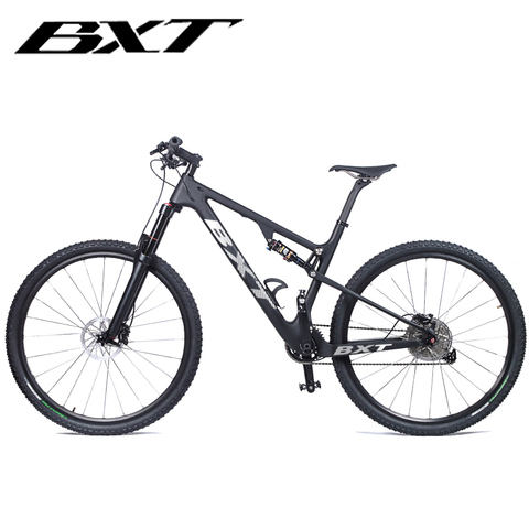 BXT-Cuadro de bicicleta de montaña de carbono, suspensión completa, 29er, BSA, 14x12mm, 148x12mm, 100mm, viaje, envío gratis ► Foto 1/6