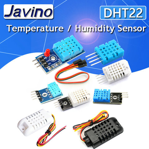 Sensor Digital de temperatura y humedad, dispositivo de medición de temperatura y humedad para Arduino AM2302, DHT11, DHT22, AM2301 ► Foto 1/6