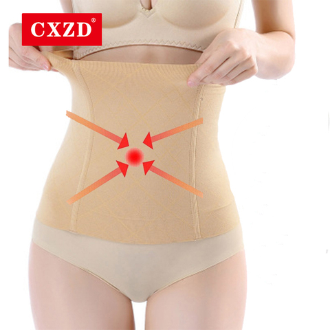 CXZD-Entrenador de cintura para mujer, corsé para pérdida de peso, moldeador de cuerpo de barriga, ropa moldeadora de cadera sin costuras, faja de modelado, cinturón adelgazante ► Foto 1/6