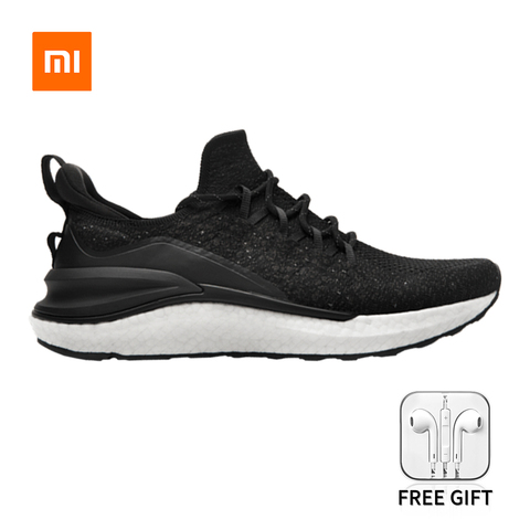 Xiaomi-zapatillas de deporte Mijia 4 para hombre sistema de bloqueo de espina de pescado 4D, para deportes al aire libre, tejido en la parte superior, para correr, con regalo ► Foto 1/6