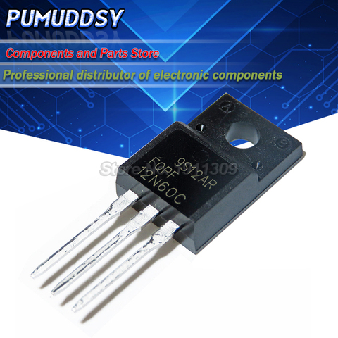 10pcs FQPF12N60C 12N60 TO-220F transistor mosfet IC ► Foto 1/1