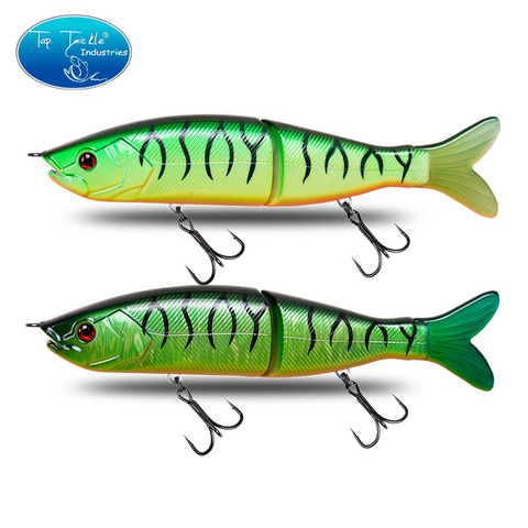 Lento se hunde swimbait articulado cebo 160mm 50g 6,3 