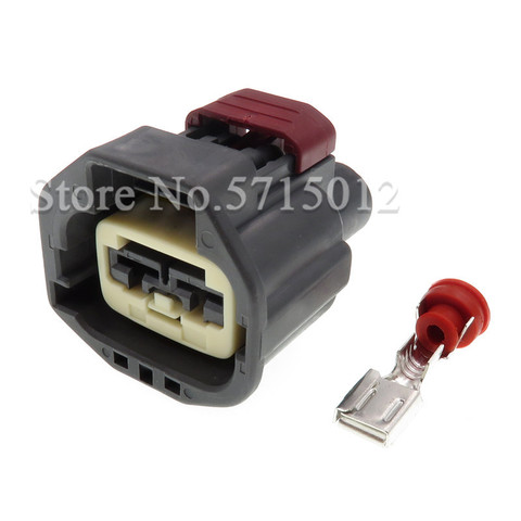 2 Agujero-7283-5596-10 7282-5596-10 impermeable automotriz conector eléctrico coche enchufe de cable con alfileres y sellos ► Foto 1/3