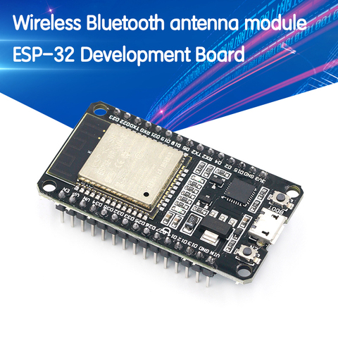 ESP-32S ESP-32 Placa de desarrollo, WiFi inalámbrico Bluetooth, Módulo de antena para Arduino 2,4 GHz Dual Core ESP32S ESP32 ► Foto 1/1