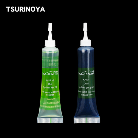 TSURINOYA-Herramienta de mantenimiento de aceite, carrete giratorio, cojinete de grasa, lubricante, engranaje de aceite, grasa protectora, mantenimiento ► Foto 1/6