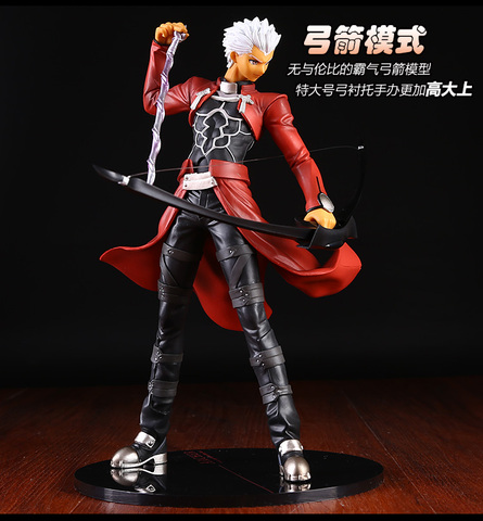 ¡El destino/EXTRA No nombre Emiya Shirou archer Gilgamesh Mumei negro nadador Ver! PVC figuras de acción de juguete Saber alterar Archer espada con la hoja ► Foto 1/6