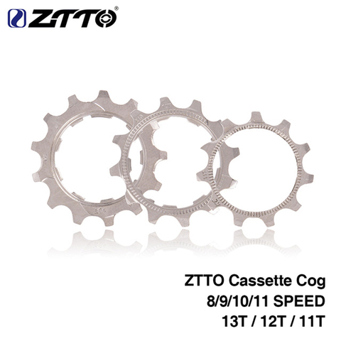 ZTTO 1 Uds MTB bicicleta de carretera rueda libre Cog 8 9 10 11 velocidad 11T 12T 13T bicicleta casete de piñones accesorios para Shimano SRAM ► Foto 1/6