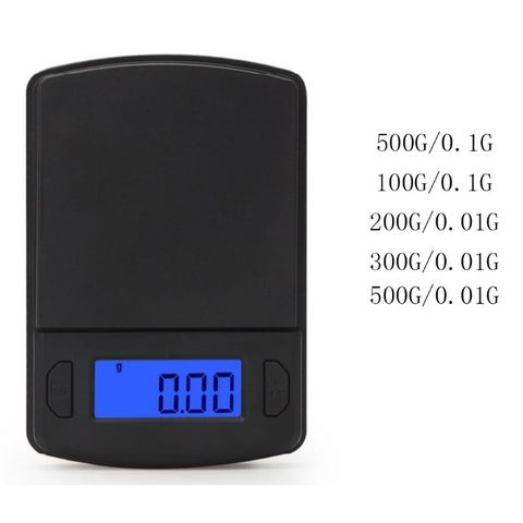 0,1/0,01g Mini báscula Digital de alta precisión para el equilibrio electrónico del bolsillo del quilate de la joyería de pesaje ► Foto 1/6