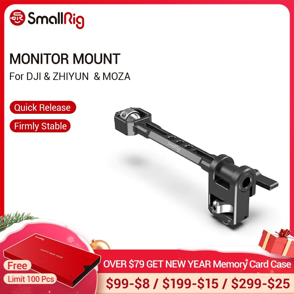 SmallRig Monitor ajustable para montaje en DJI RONIN-S/RONIN-SC y ZHIYUN CRANE 3/grúa 3S/WEEBILL-S y MOZA AirCross 2 suspensión cardánica-2889 ► Foto 1/6