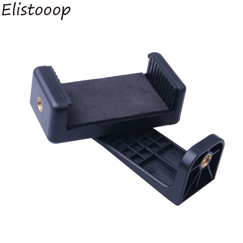 Elistooop-Soporte de trípode 360 para teléfono inteligente, adaptador de montaje para trípode, soporte de cortadora de teléfono móvil para iPhone y cámara ► Foto 1/5