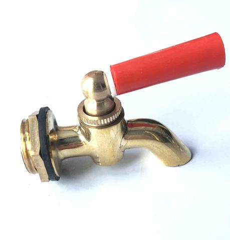 Grifo de agua caliente de tipo pequeño, conexión de rosca macho BSP de 1/2 