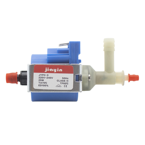 Jiayin-bomba electromagnética de agua con solenoide para mopa de vapor, máquina de café, equipo de humo, AC 230V, 25W, 8bar, JYPC-3, novedad ► Foto 1/6