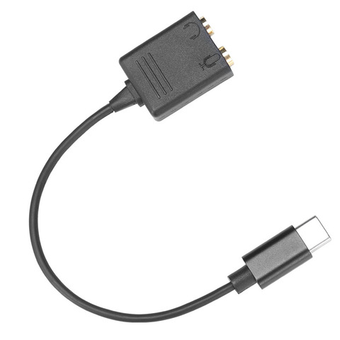 Sairen-Cable adaptador de grabación en tiempo Real, Cable extensor de 3,5 MM a micrófono tipo C Dual, TRS a TRS ► Foto 1/6
