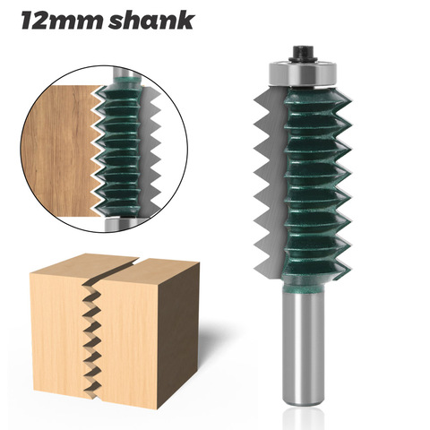 Cortador rotatorio de metales de vástago de 12MM, para tallado de madera, con panel elevado de 