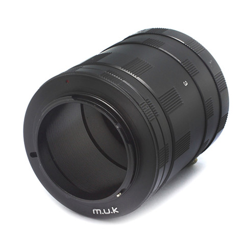 Macro DE Pixco-anillo tipo tubo de extensión, conjunto adecuado para Olympus Panasonic Micro 4/3, lente de cámara de montaje ► Foto 1/6