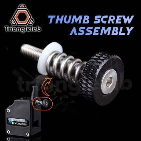 Trianglelab BMG montaje de tornillo de pulgar para tech mini extrusora Bowden kit de extrusora para drivegar kit extrusora de doble engranaje de transmisión ► Foto 1/4