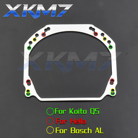 Marco de montaje para proyector Hella 2 a Hella 3R G5/Koito Q5/E46, adaptador de montaje para faros delanteros Bixenón ► Foto 1/6