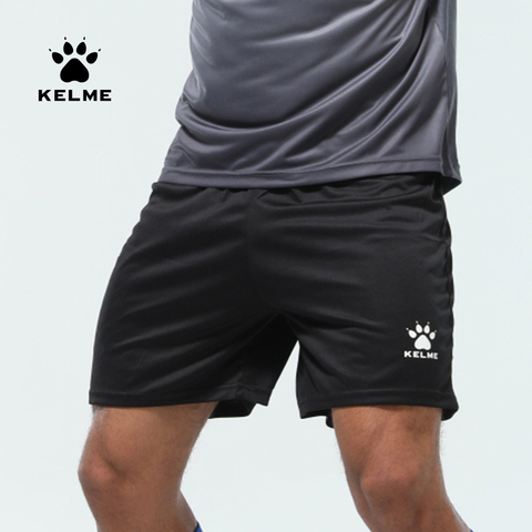 Pantalones cortos KELME de fútbol para hombre, pantalones cortos elásticos de verano para correr fútbol de secado rápido, ropa deportiva ligera, pantalones cortos deportivos para hombre K15Z434-1 ► Foto 1/6