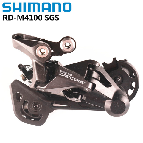 Shimano Deore RD-M6000 sombra + 10 velocidad bicicleta MTB bicicleta desviador trasero SGS jaula larga con cerradura ► Foto 1/5