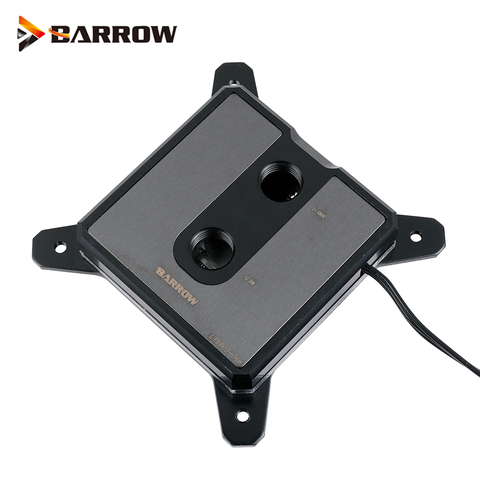 Barrow bloque de agua de la CPU para INTEL Socket LGA 115x1150x1151, 1155, 1156, 5v 3pin luz header procesador enfriador de LTCP03-04N ► Foto 1/6