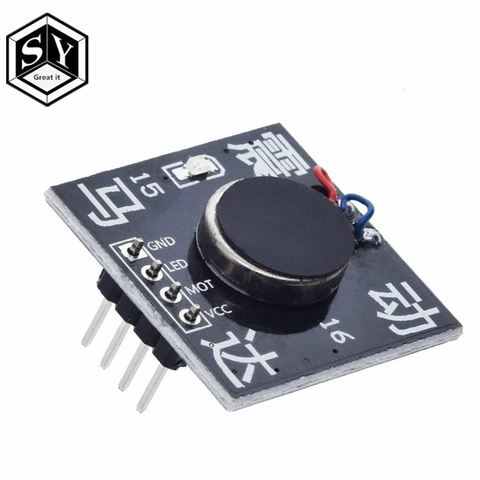 GREAT IT-Módulo de vibración para Arduino, módulo de Mini Motor de alto y bajo nivel, Motor de vibrador de 5V ► Foto 1/6