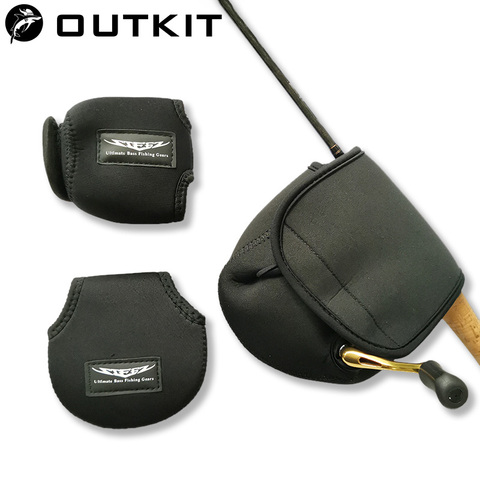 OUTKIT-Bolsa de carrete de pesca Baitcasting giratoria, funda protectora para rueda de fundición, carretes, bolsa de almacenamiento, funda protectora ► Foto 1/6