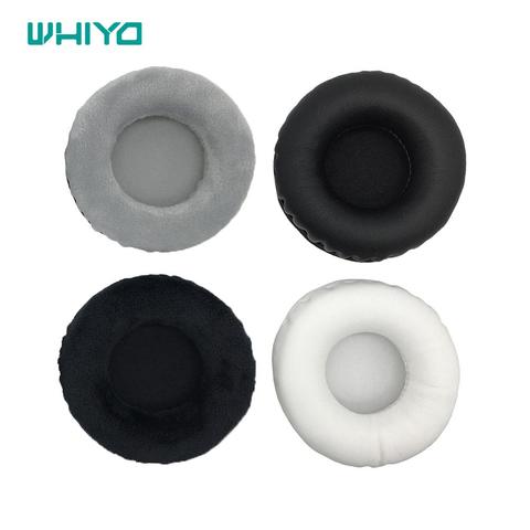 WHIYO-Cuero de terciopelo almohadillas de repuesto para Beyerdynamic DT1350 DT-1350 DT 1350, auriculares, orejera, funda de cojín, funda para tazas ► Foto 1/6