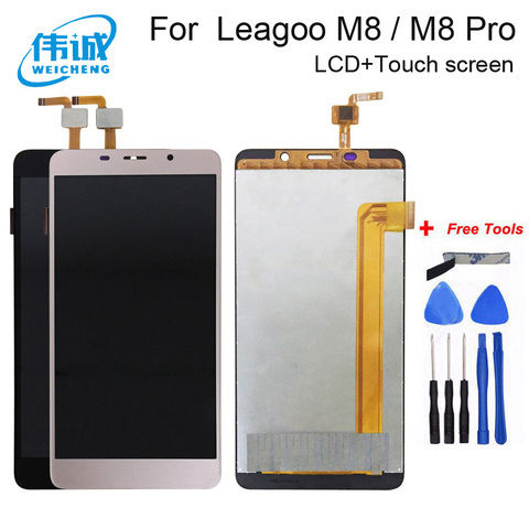 Pantalla LCD para Leagoo M8 Pro, pantalla táctil de conjunto de piezas de reparación de 5,7 pulgadas, Sensor LCD de repuesto para Leagoo M8 + herramientas ► Foto 1/4