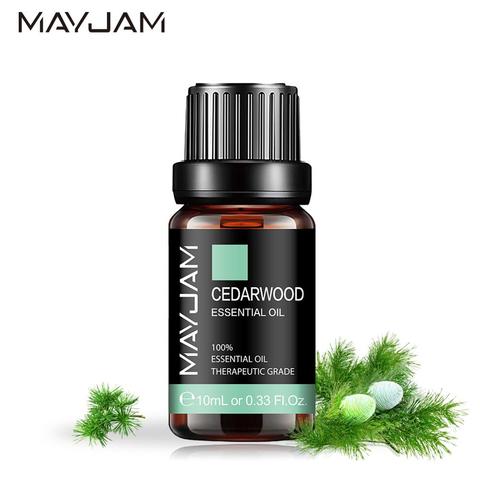 10ml de madera de cedro de aceite esencial puro aceites esenciales naturales Vetiver citronela Ylang difusor de aceite de Aroma para el cuidado del cabello ► Foto 1/6