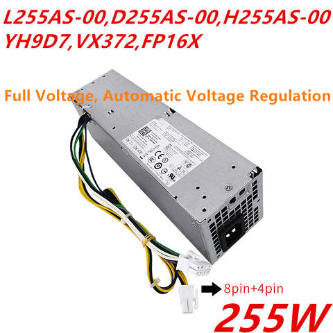 Nueva PSU para Dell 3020 de 7020 de 9020 T7100 fuente de alimentación L255AS-00 D255AS/H255AS/AC255AS-00 H255ES-01 L255ES-00 F255ES-00 HK355-82PP ► Foto 1/6