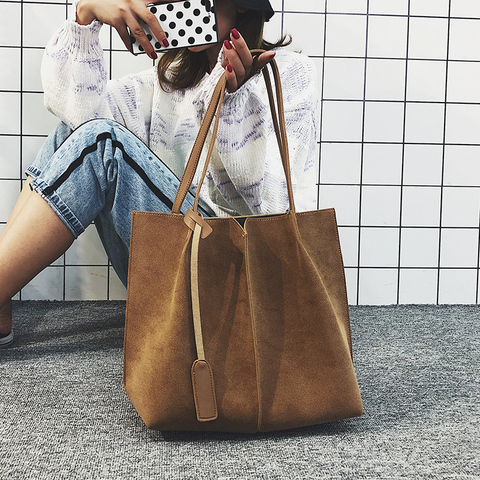 Jin Mantang mujeres hombro bolso de compras dos bolso con correa de la Escuela de moda Simple de alta capacidad bolsa hebilla diseñadores ► Foto 1/6